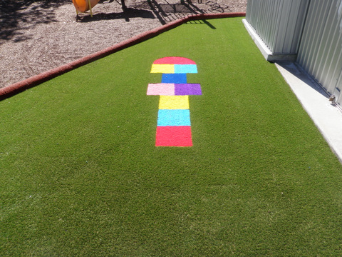 Synthetic Turf Playshapes - Recreational Surfaces Australia